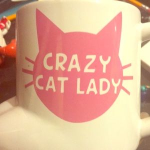 Crazy cat lady mug